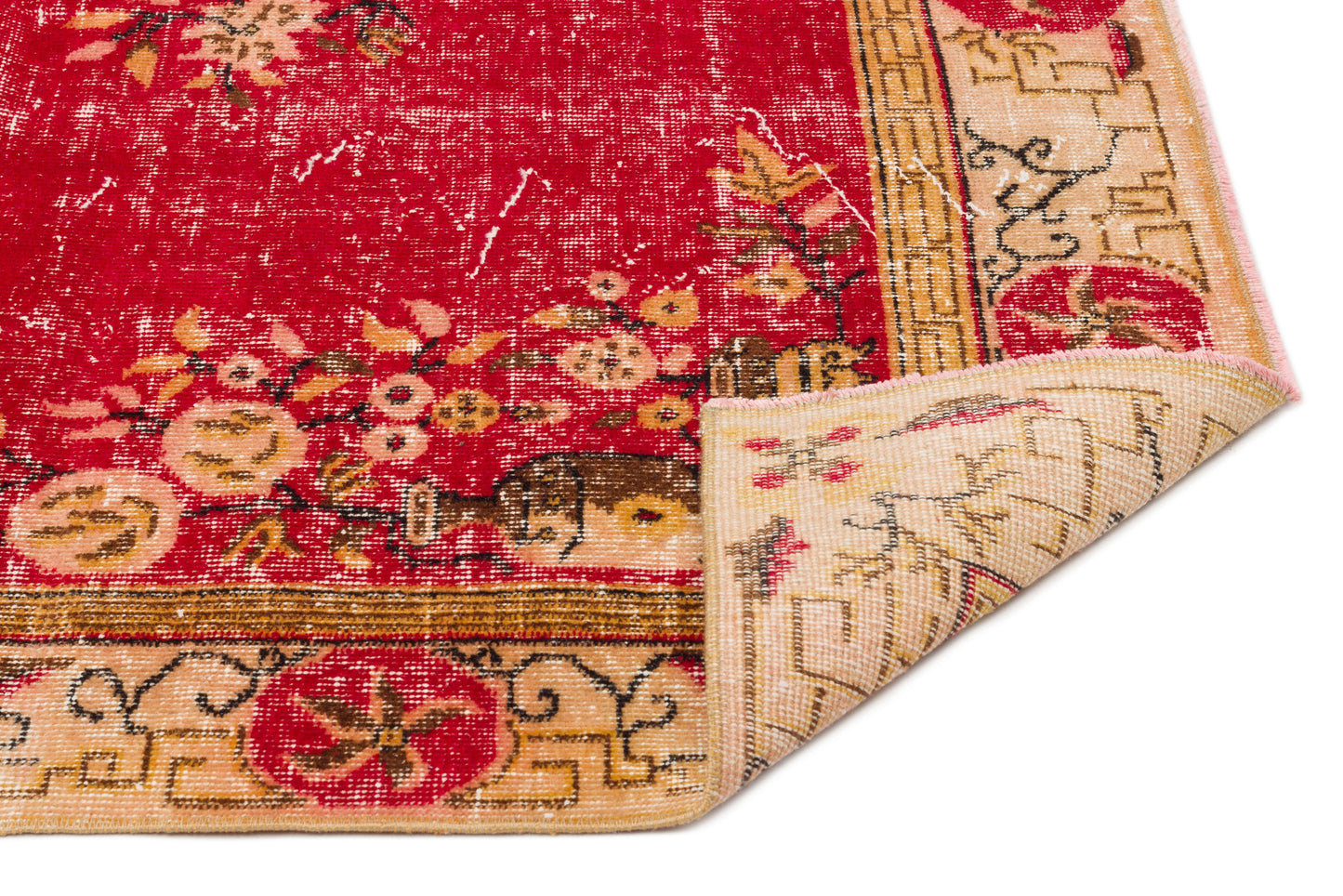 Trera - Vintage Medallion Rug - 5'5 X 8'8