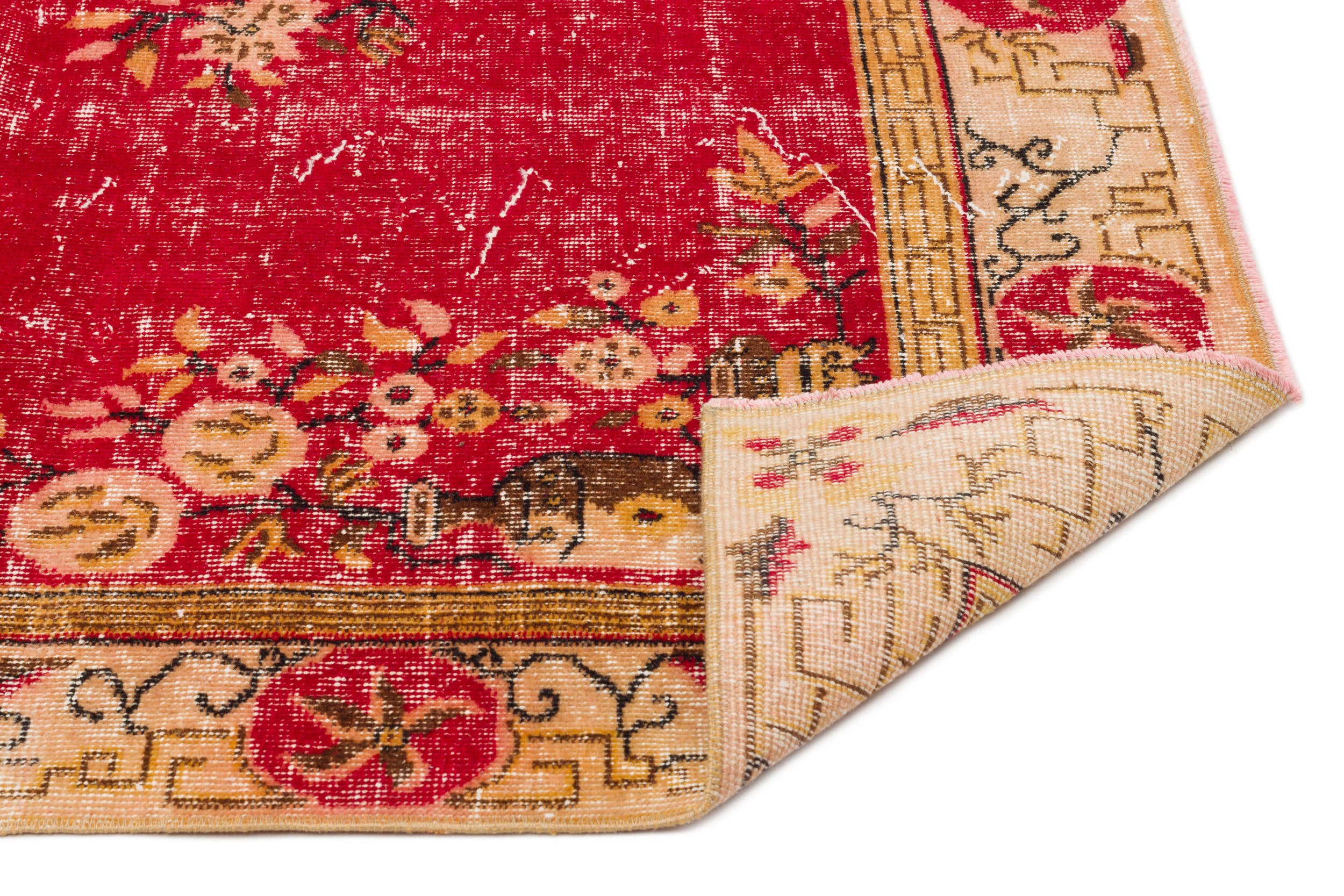 Trera - Vintage Medallion Rug - 5'5 X 8'8