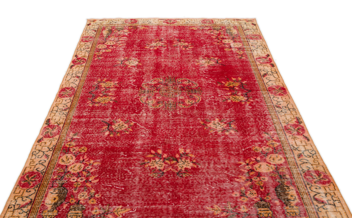 Trera - Vintage Medallion Rug - 5'5 X 8'8