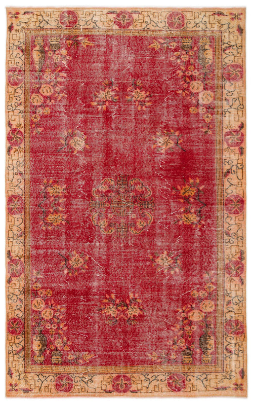 Load image 1 in gallery view. Trera - Vintage Medallion Rug - 5'5 X 8'8