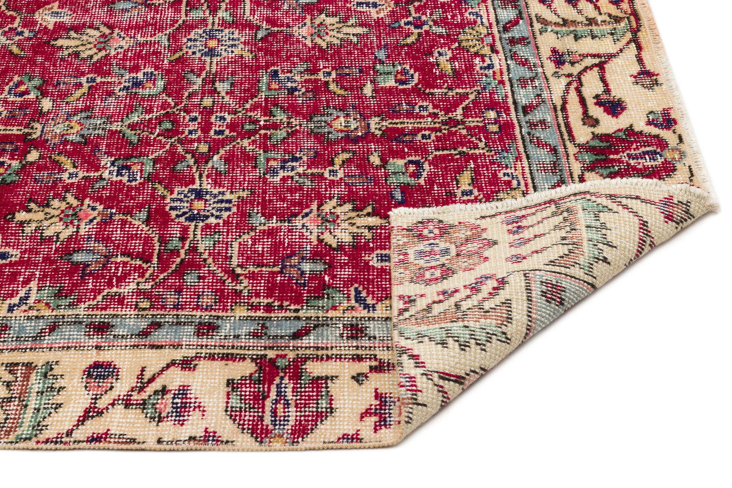 Peunoyn - Vintage Floral Rug - 5'3 X 9'0