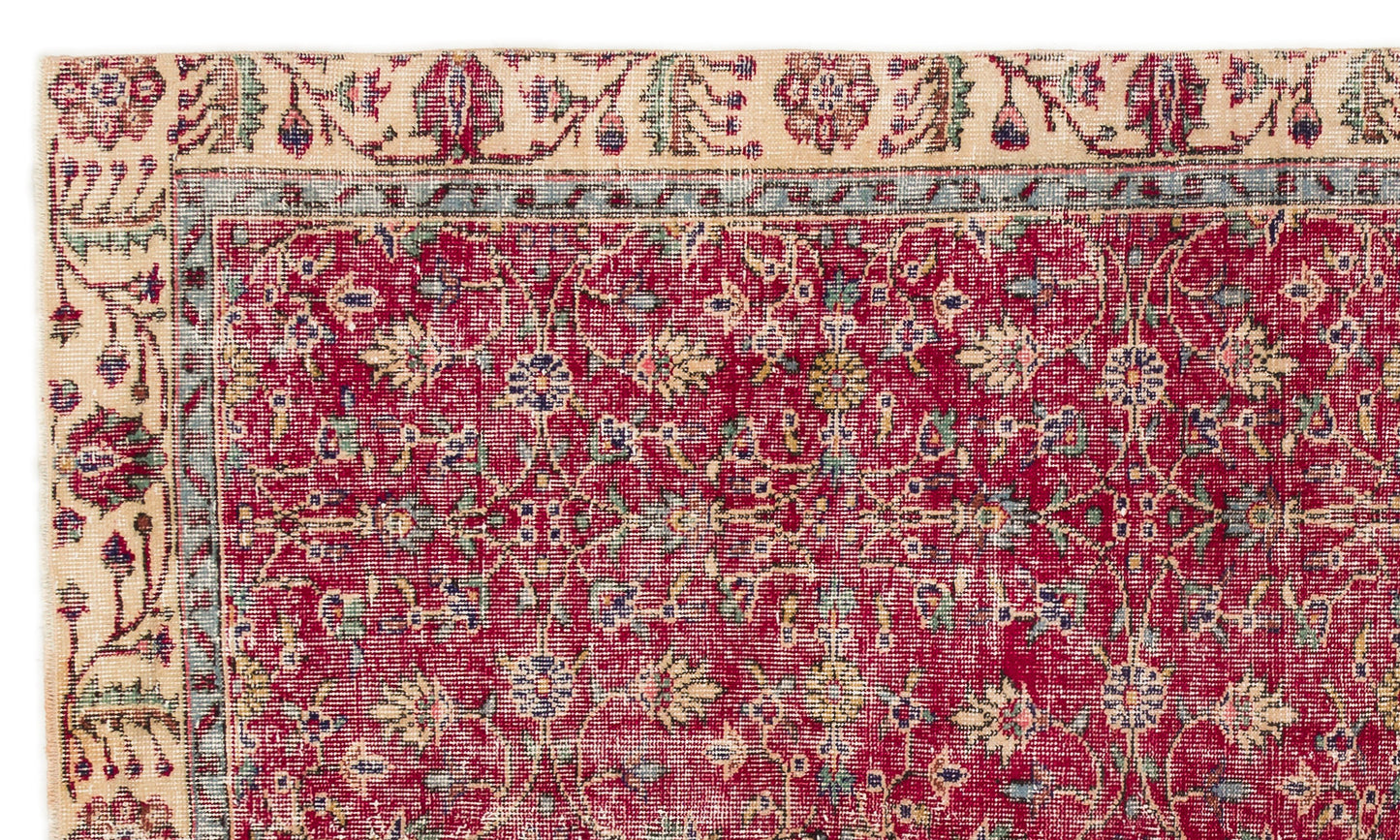 Peunoyn - Vintage Floral Rug - 5'3 X 9'0