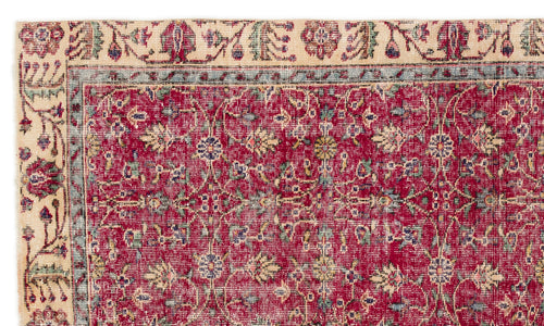 Load image 1 in gallery view. Peunoyn - Vintage Floral Rug - 5'3 X 9'0