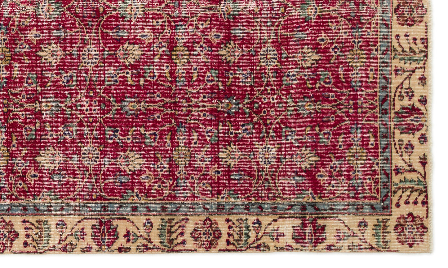 Peunoyn - Vintage Floral Rug - 5'3 X 9'0