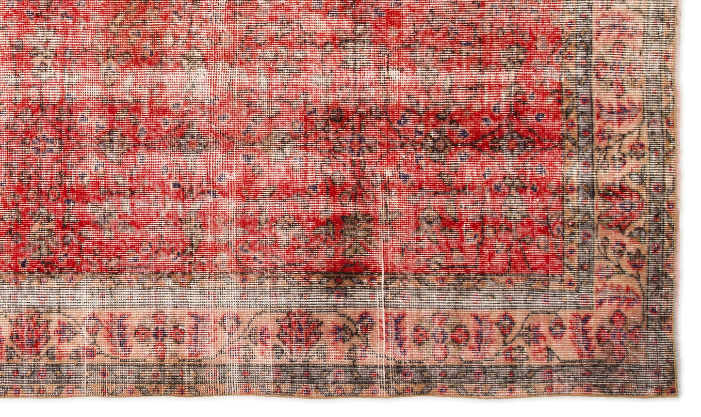 Slemiva - Vintage Distressed Rug - 5'4 X 8'7