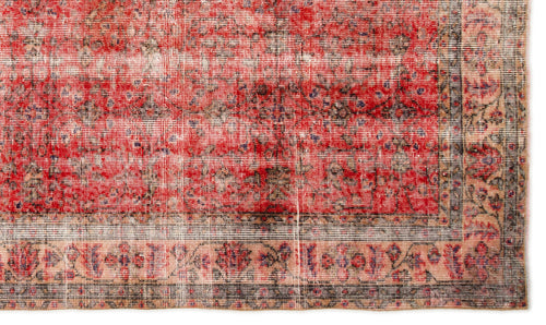 Load image 1 in gallery view. Slemiva - Vintage Distressed Rug - 5'4 X 8'7