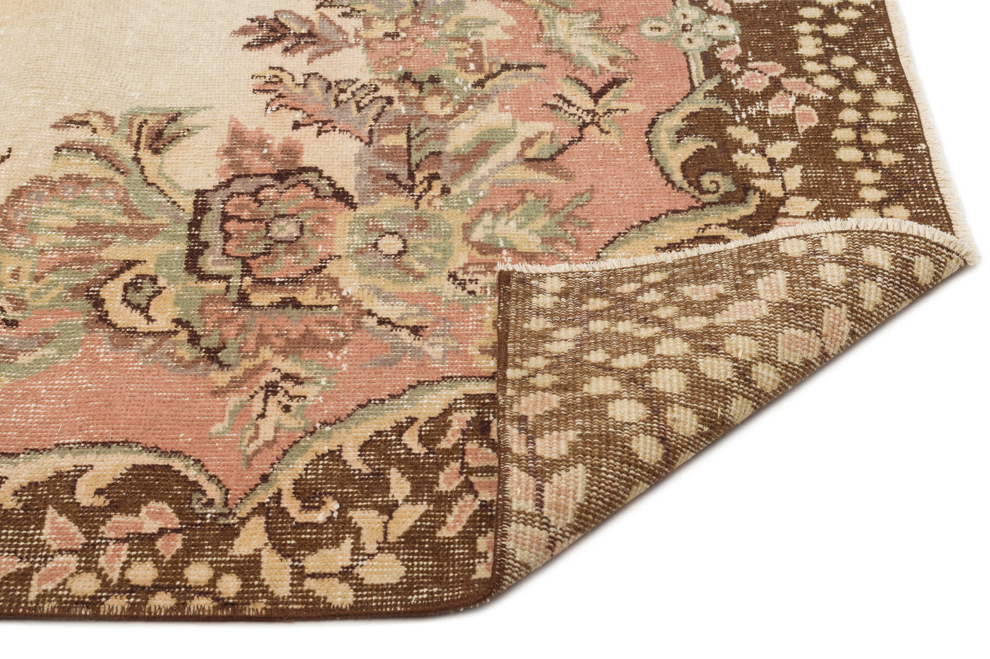 Sesara - Vintage Medallion Rug - 5'6 X 9'3