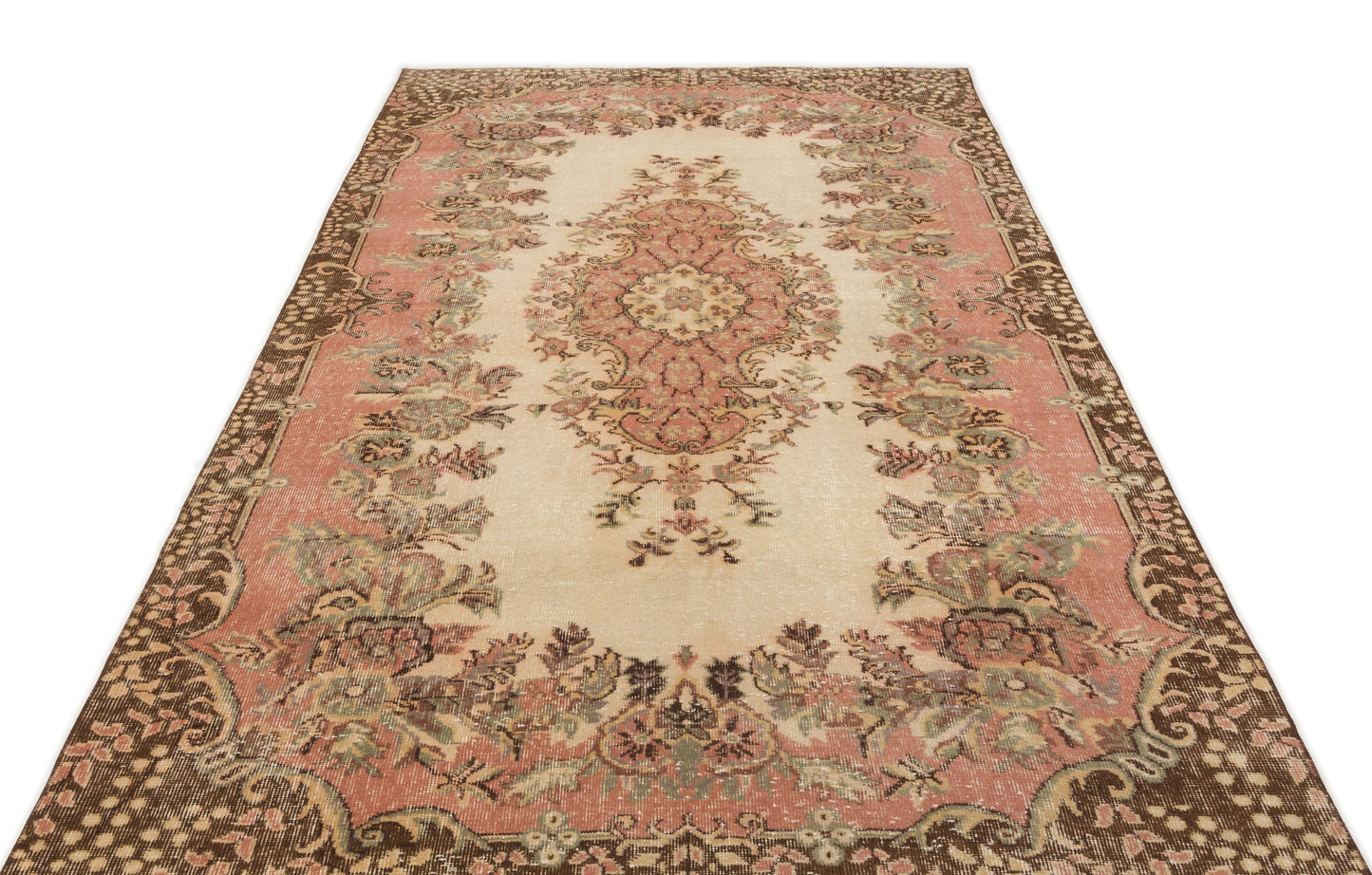 Sesara - Vintage Medallion Rug - 5'6 X 9'3