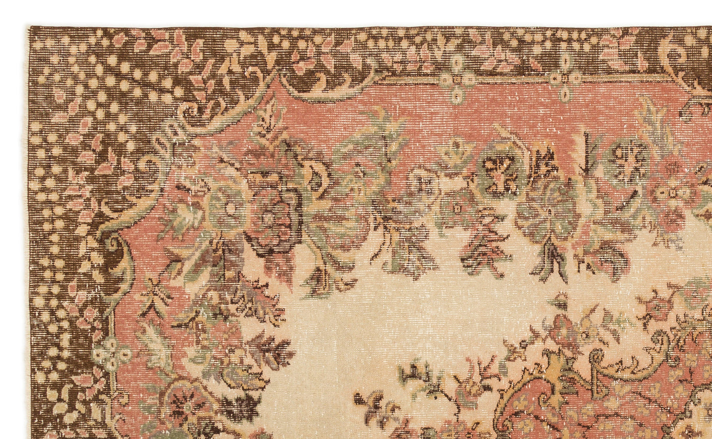 Sesara - Vintage Medallion Rug - 5'6 X 9'3