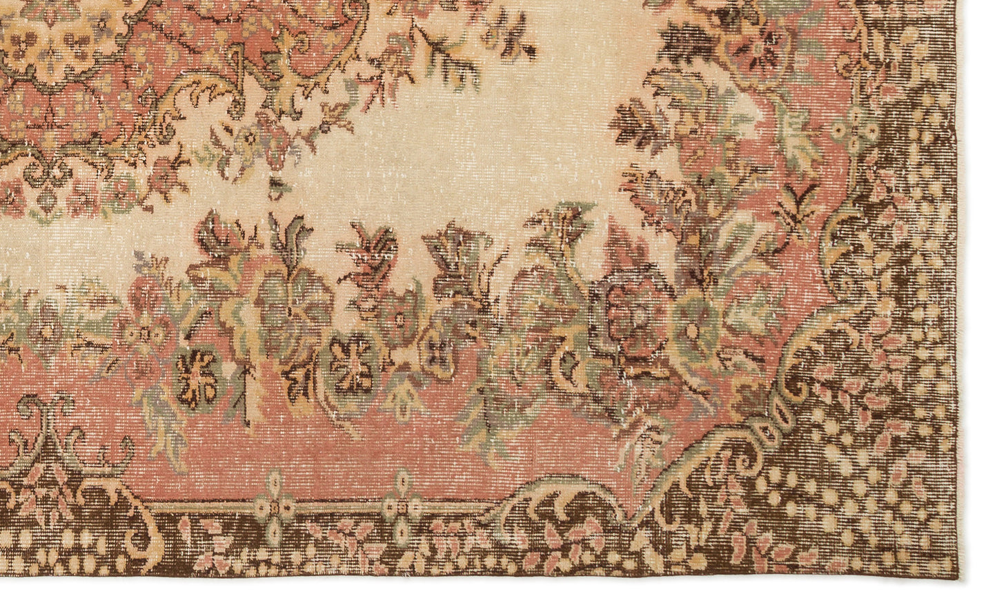 Sesara - Vintage Medallion Rug - 5'6 X 9'3