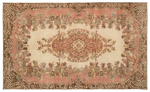 Load image 1 in gallery view. Sesara - Vintage Medallion Rug - 5'6 X 9'3