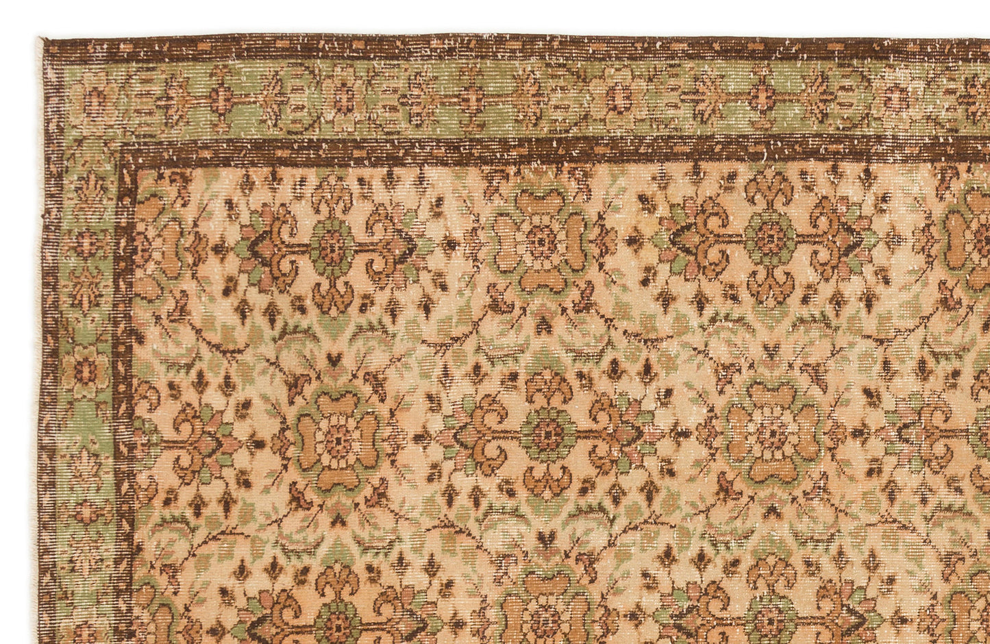 Gisuyn - Vintage Floral Rug - 5'8 X 8'7