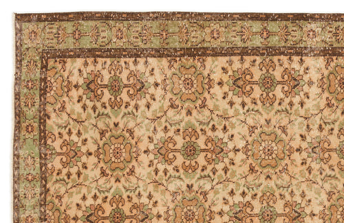 Load image 1 in gallery view. Gisuyn - Vintage Floral Rug - 5'8 X 8'7