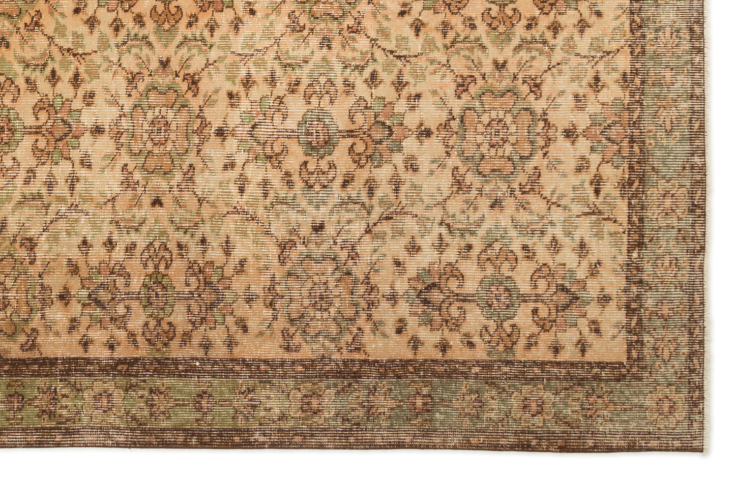 Gisuyn - Vintage Floral Rug - 5'8 X 8'7