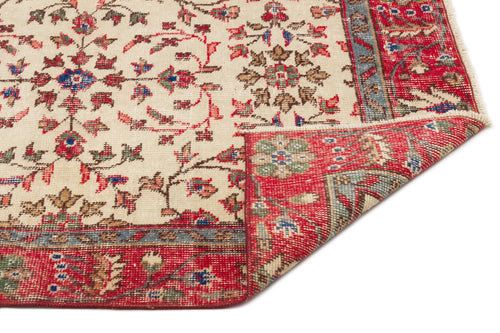 Load image 1 in gallery view. Vezior - Vintage Floral Rug - 4'10 X 8'8