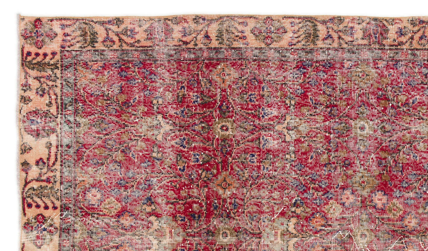 Cedula - Vintage Floral Rug - 4'11 X 8'7
