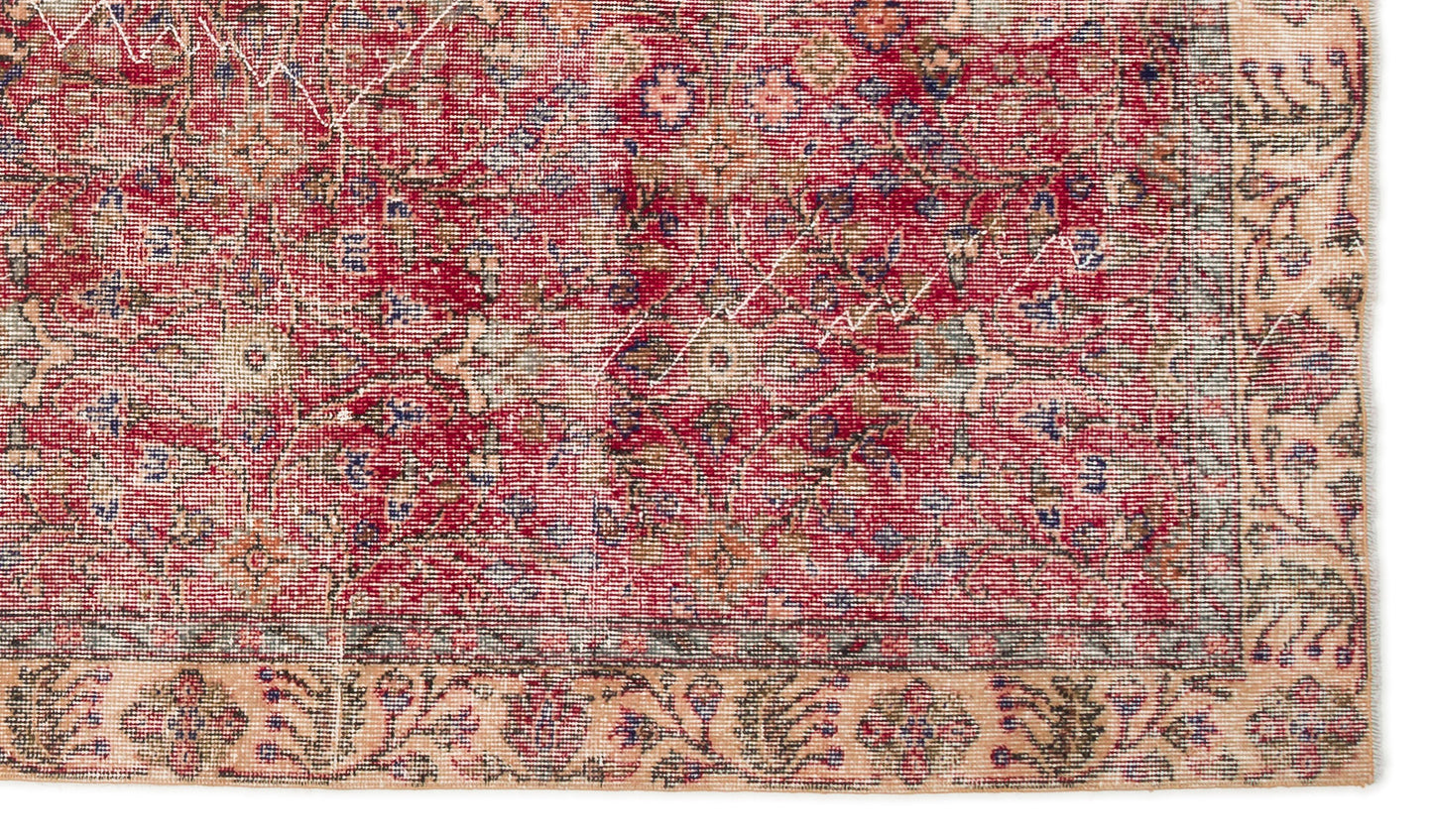 Cedula - Vintage Floral Rug - 4'11 X 8'7