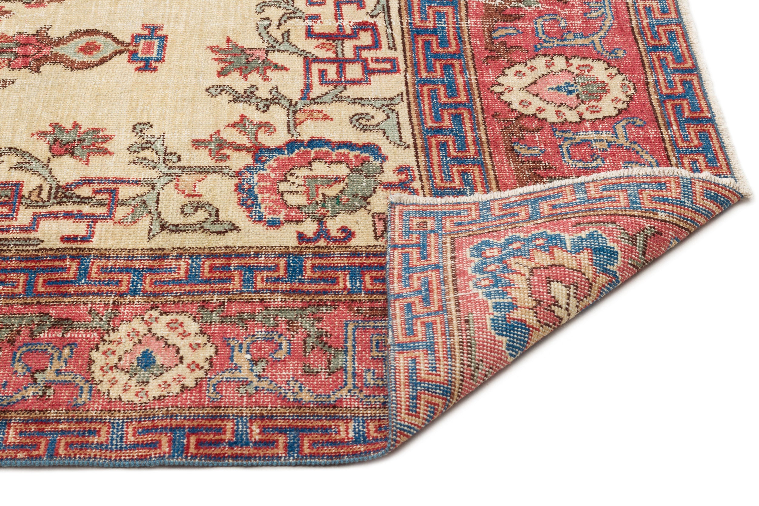 Dreguna - Vintage Medallion Rug - 6'5 X 9'9
