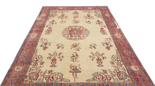 Load image 1 in gallery view. Dreguna - Vintage Medallion Rug - 6'5 X 9'9