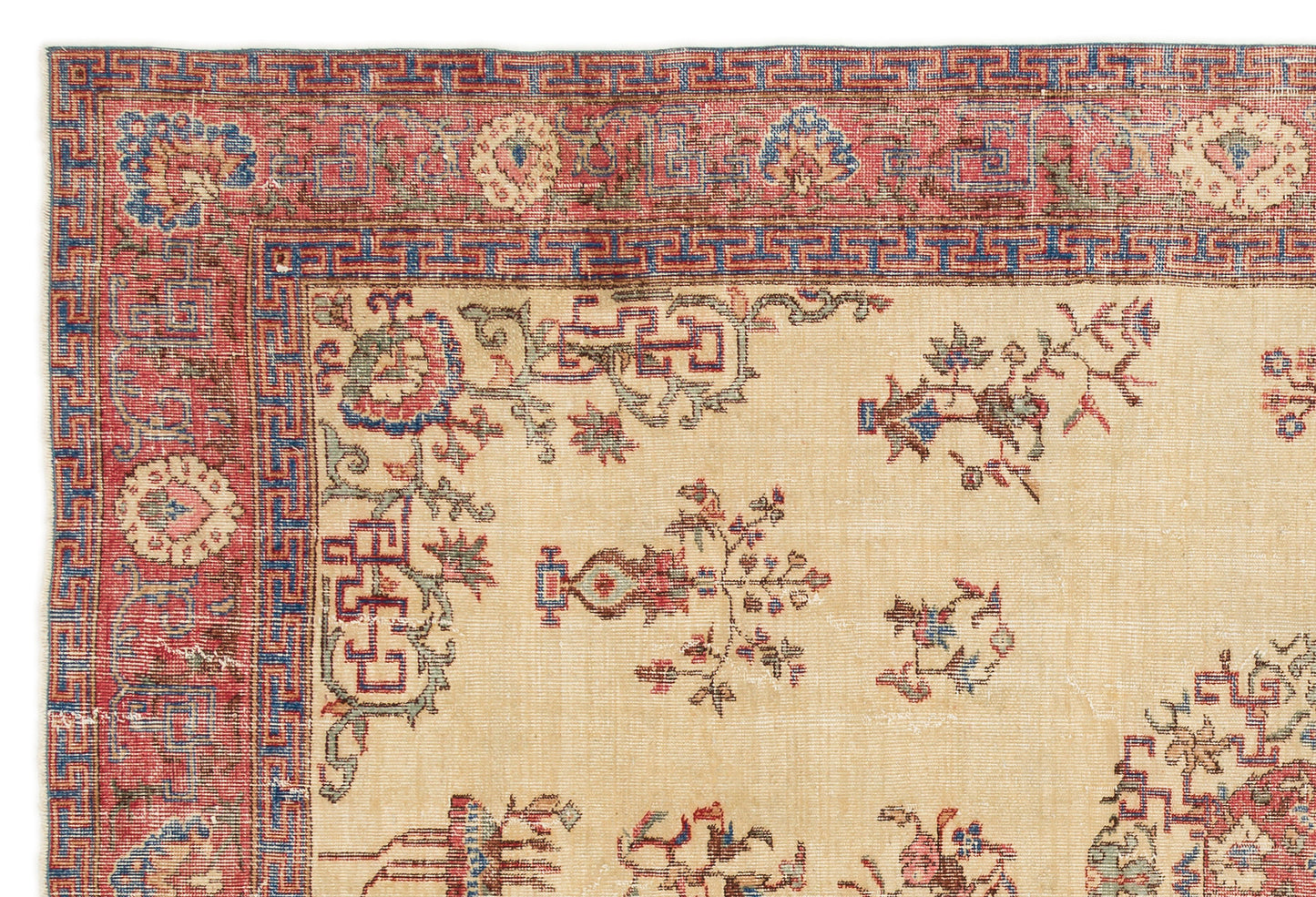 Dreguna - Vintage Medallion Rug - 6'5 X 9'9