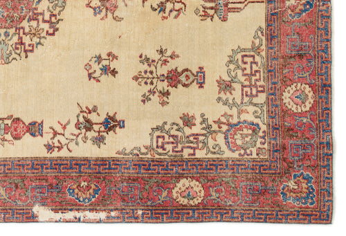 Load image 1 in gallery view. Dreguna - Vintage Medallion Rug - 6'5 X 9'9