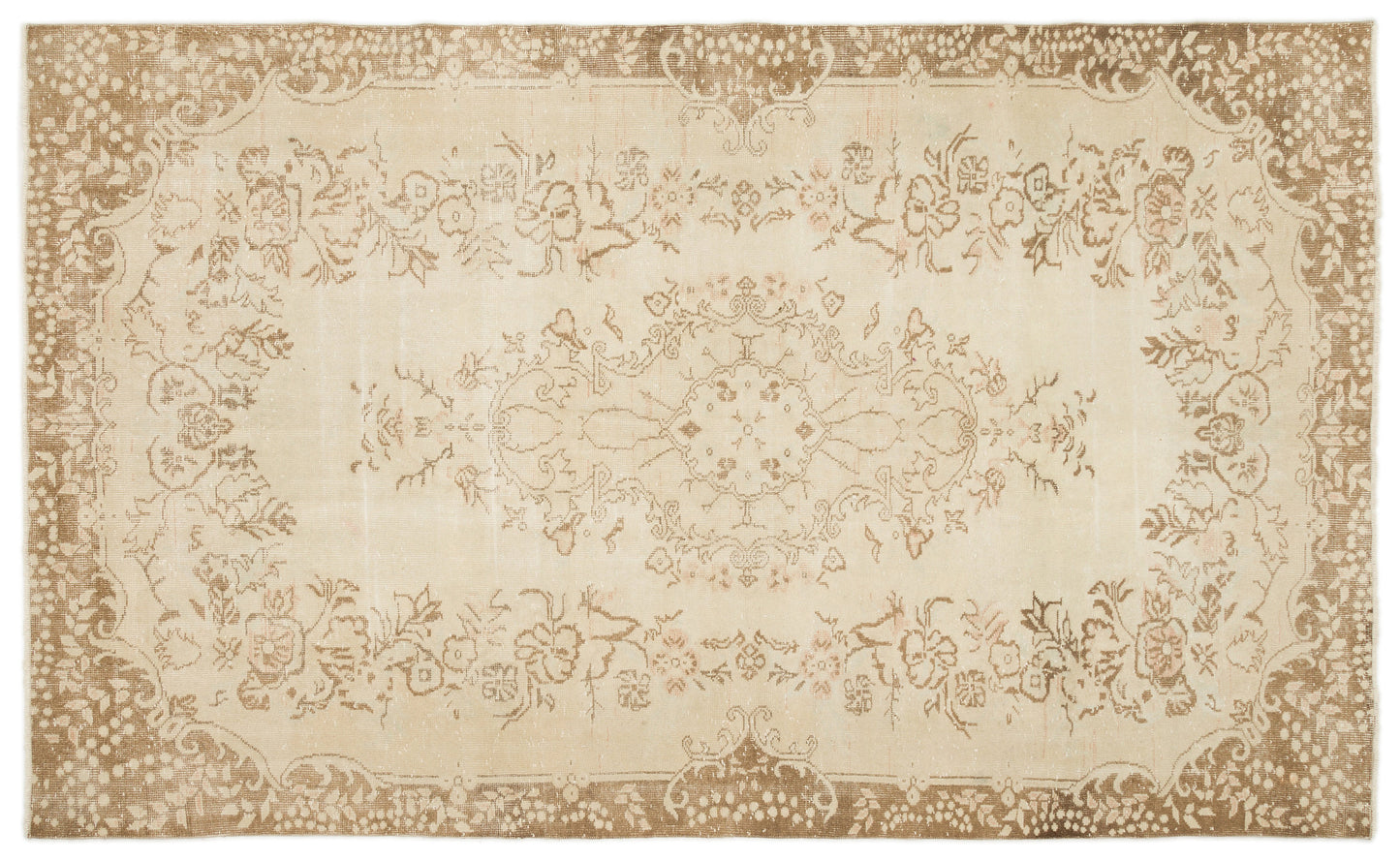 Rezior - Vintage Medallion Rug - 5'9 X 9'6