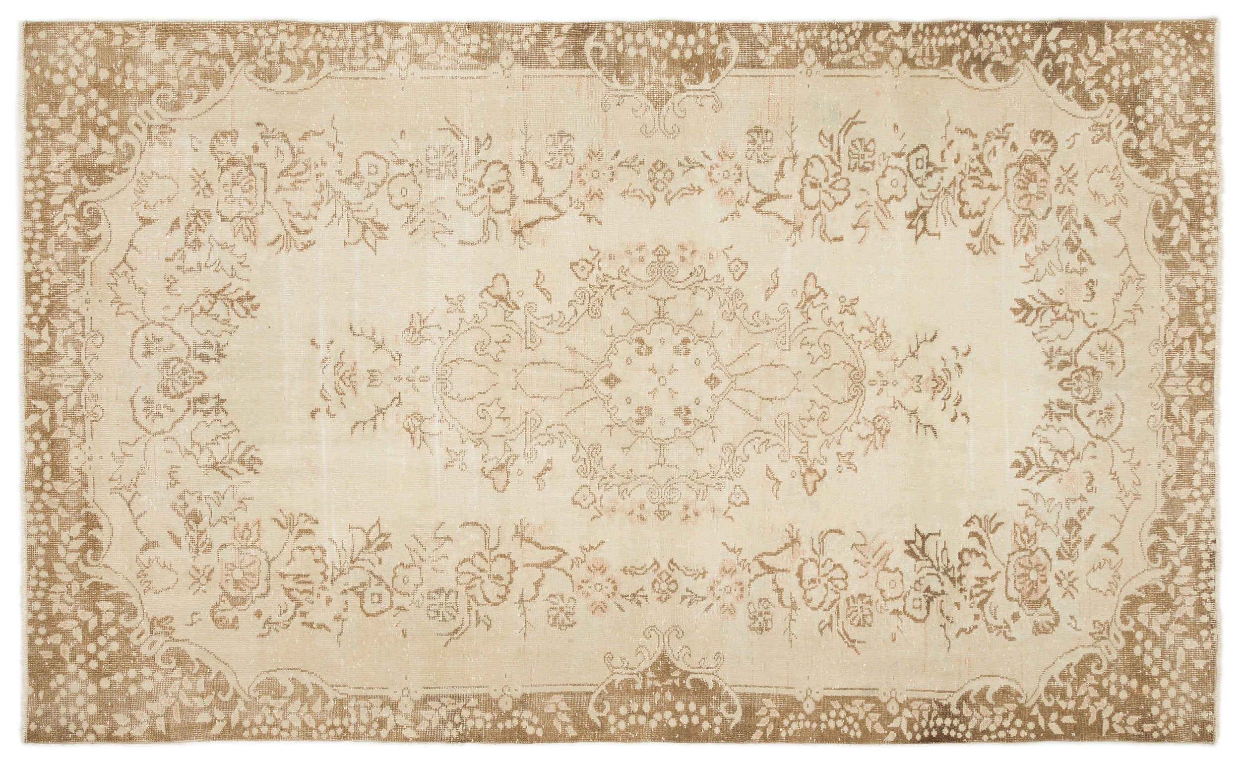 Rezior - Vintage Medallion Rug - 5'9 X 9'6