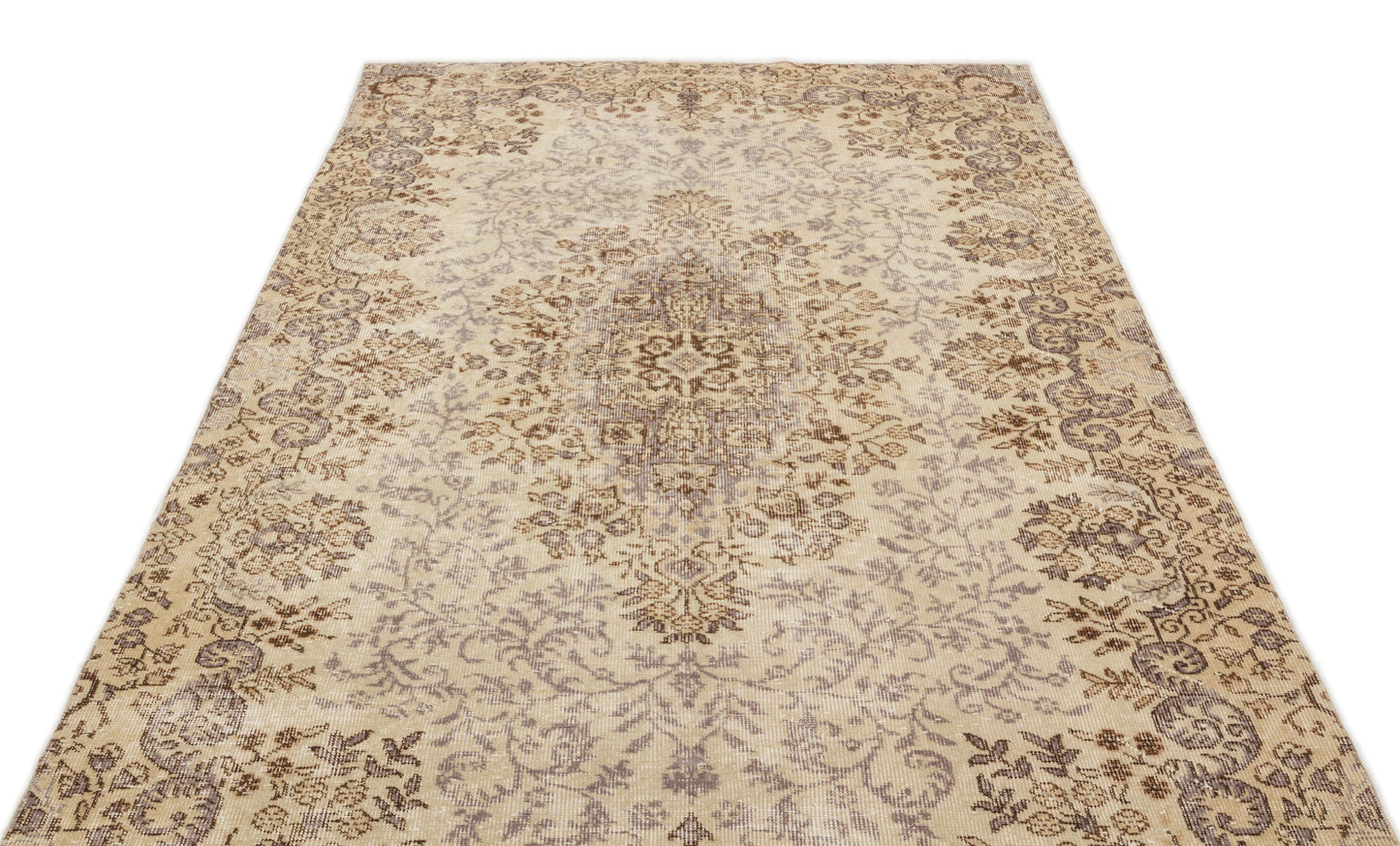 Shion - Vintage Medallion Rug - 5'4 X 9'6