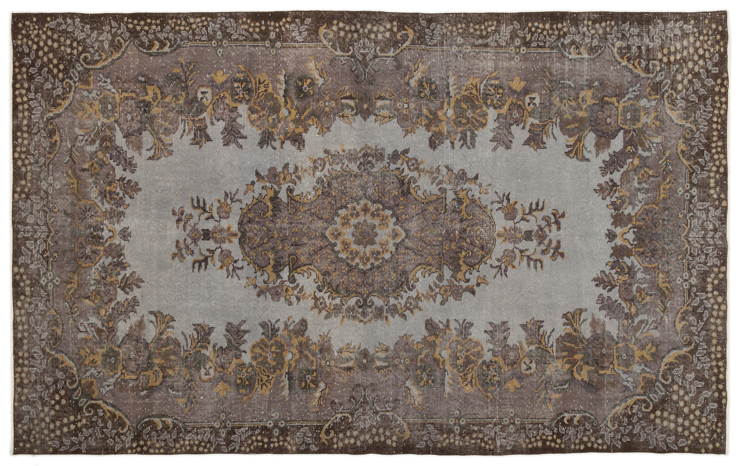Tiodona - Vintage Medallion Rug - 6'0 X 9'10