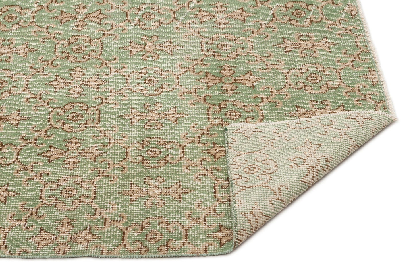 Shoma - Vintage Floral Rug - 5'6 X 8'8