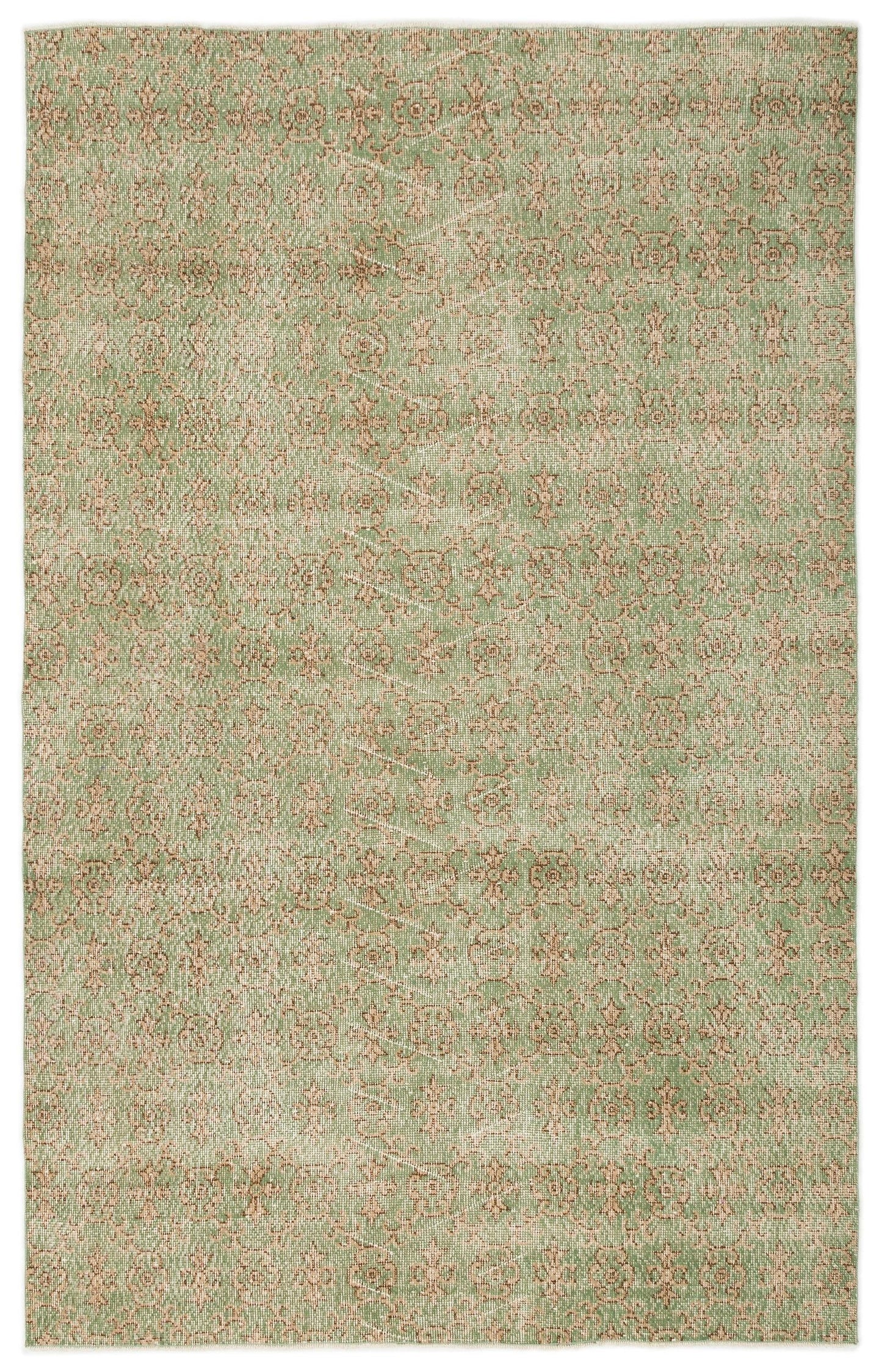 Shoma - Vintage Floral Rug - 5'6 X 8'8