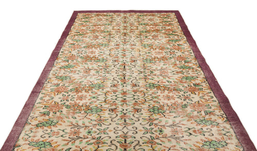 Load image 1 in gallery view. Frebina - Vintage Floral Rug - 5'11 X 9'7