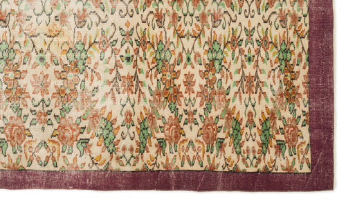 Load image 1 in gallery view. Frebina - Vintage Floral Rug - 5'11 X 9'7