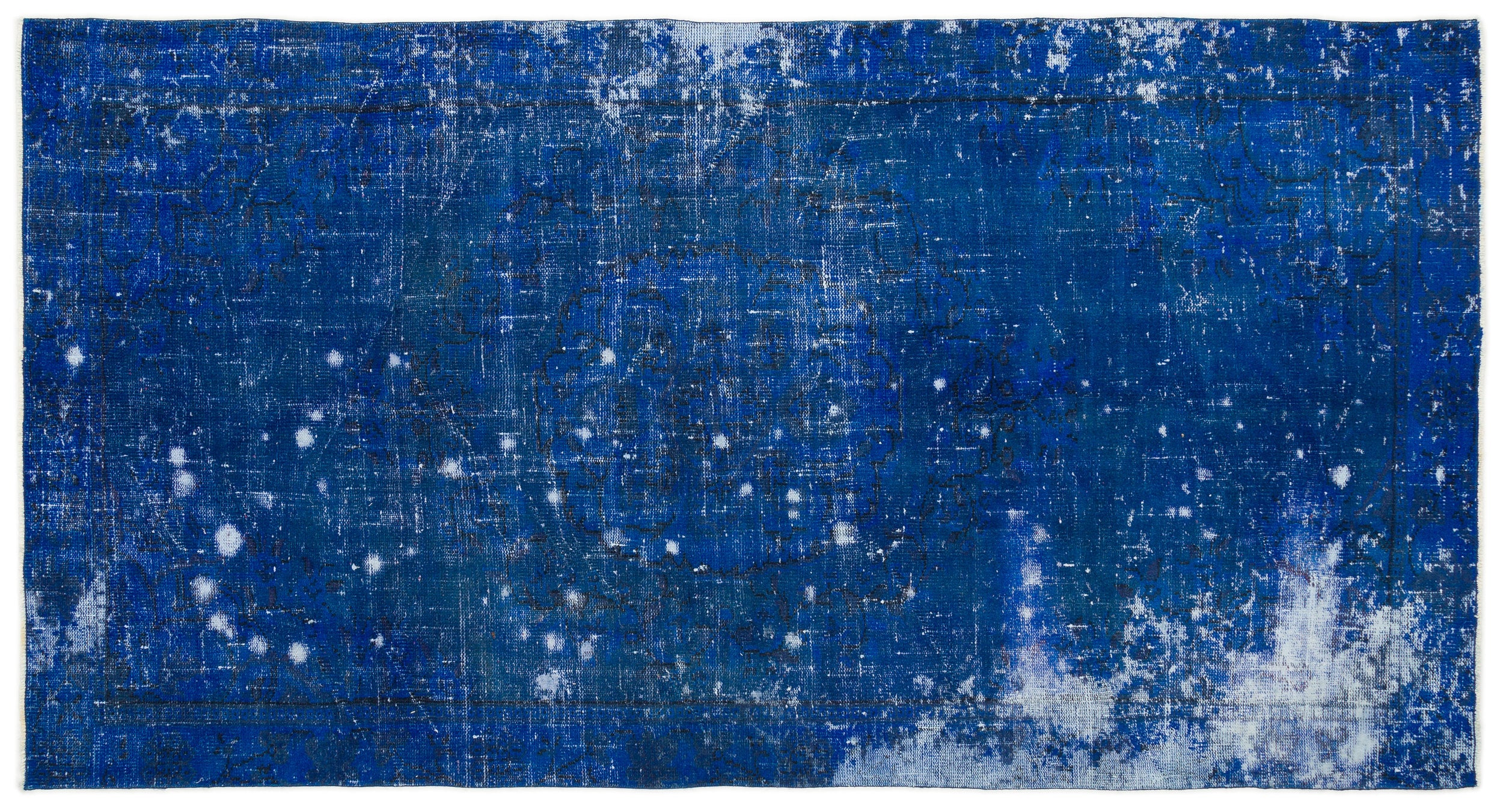 Pefaos - Vintage Distressed Rug - 4'9 X 8'11