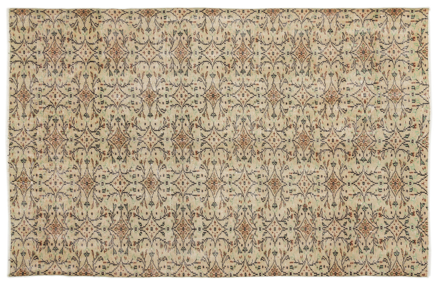 Rauyn - Vintage Floral Rug - 5'10 X 9'0