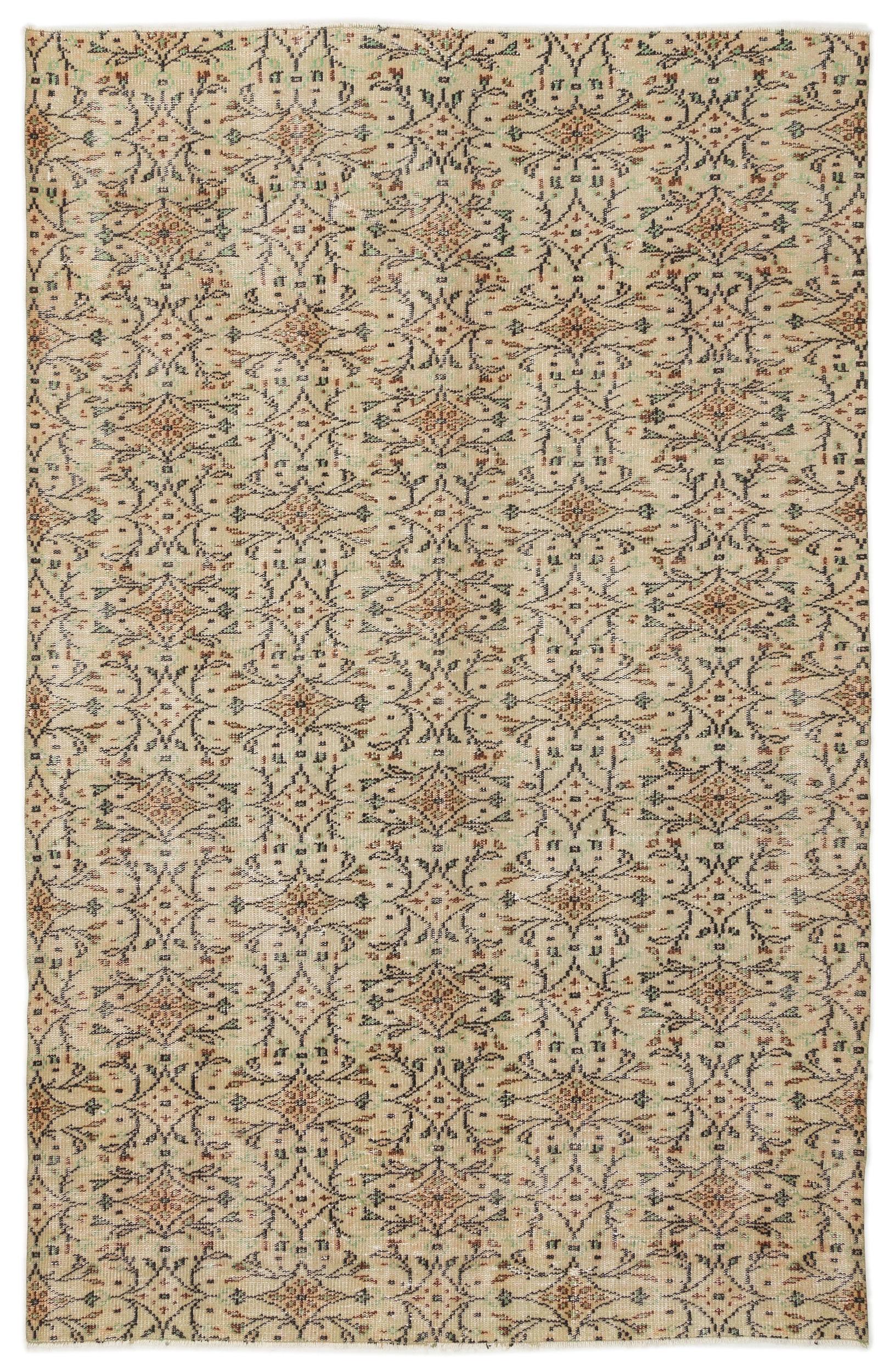 Rauyn - Vintage Floral Rug - 5'10 X 9'0