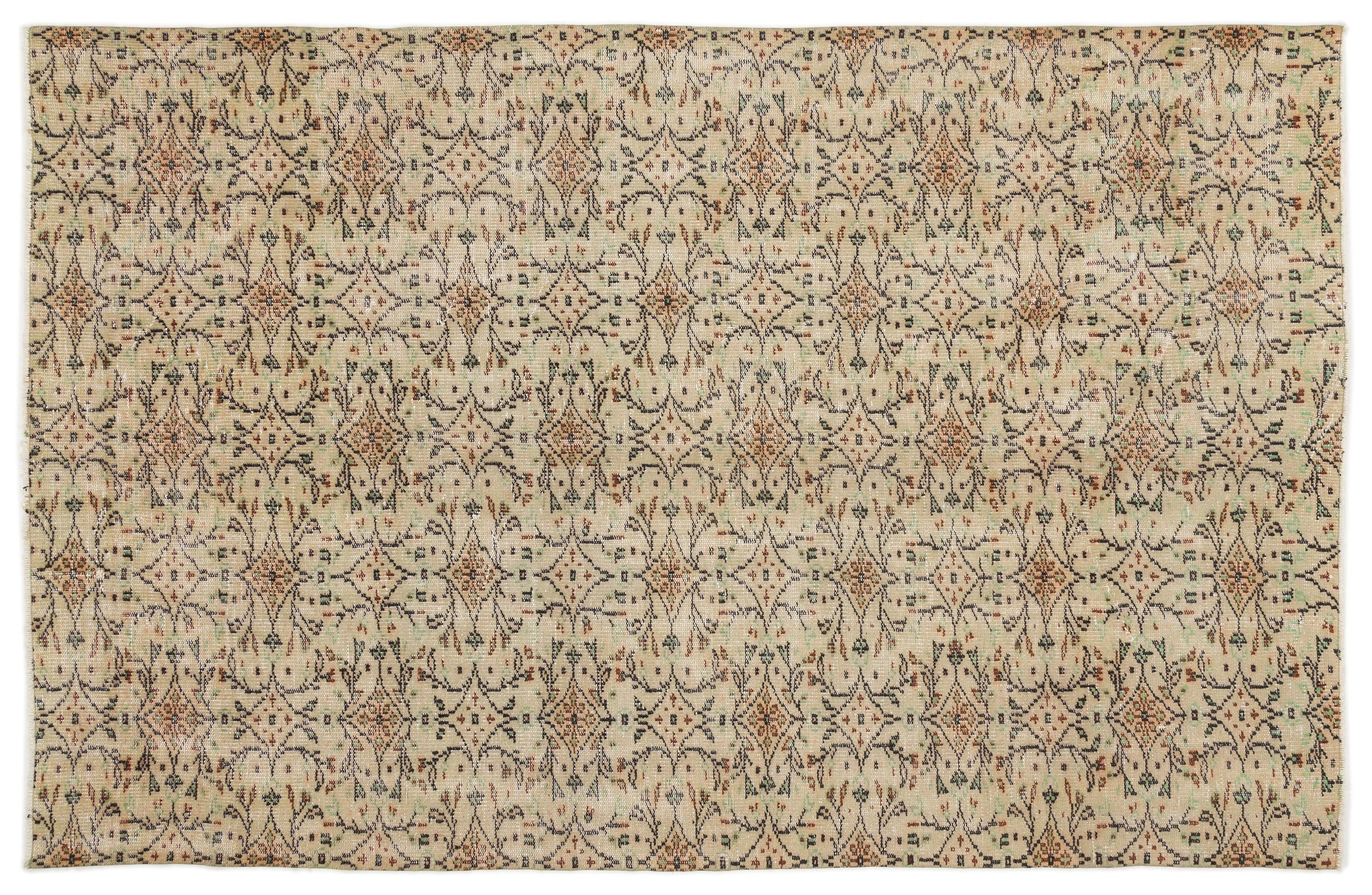 Rauyn - Vintage Floral Rug - 5'10 X 9'0