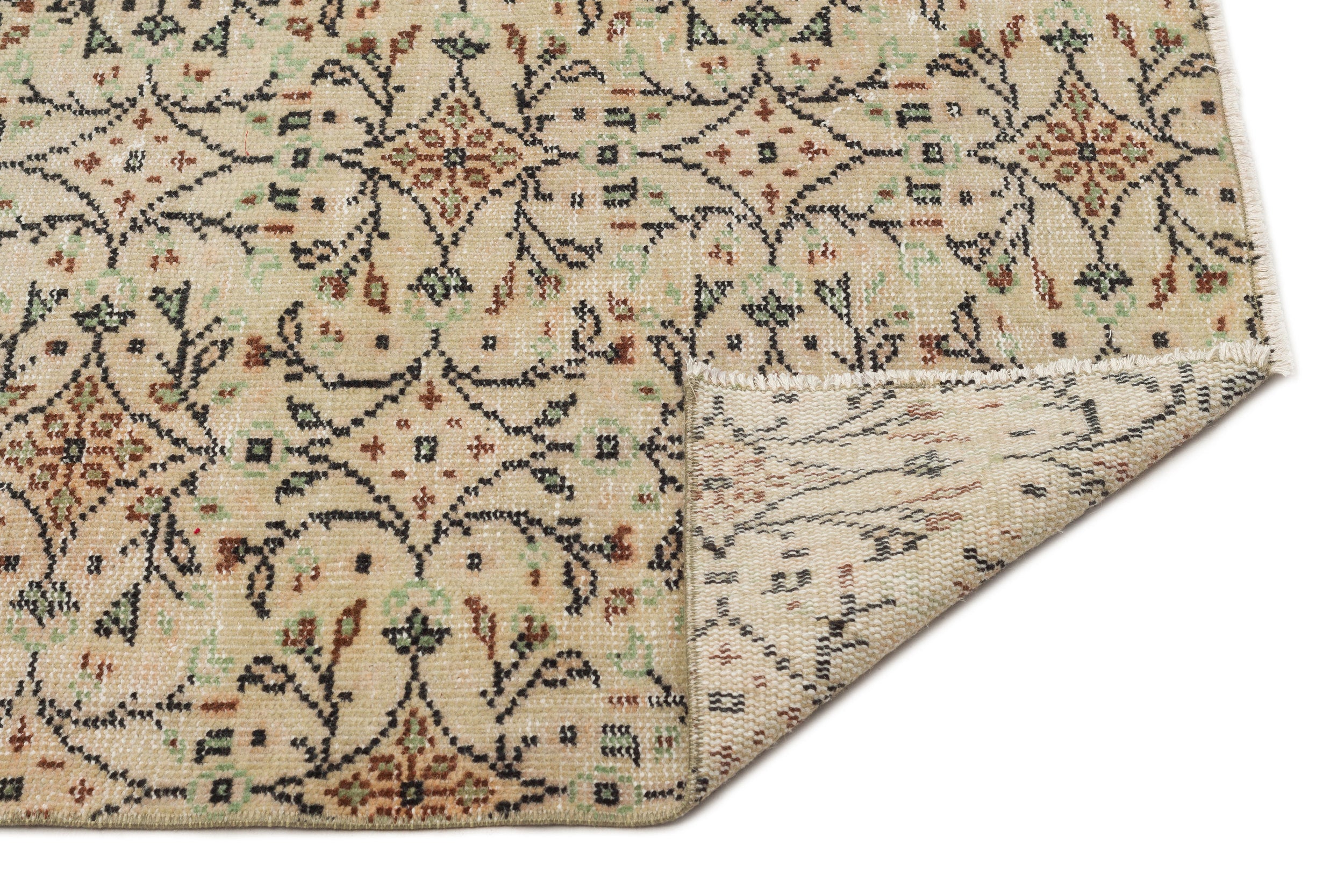 Rauyn - Vintage Floral Rug - 5'10 X 9'0