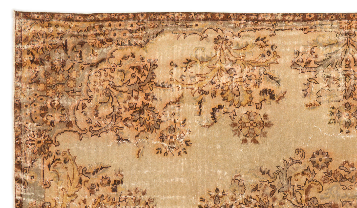 Zauneel - Vintage Medallion Rug - 5'10 X 9'10