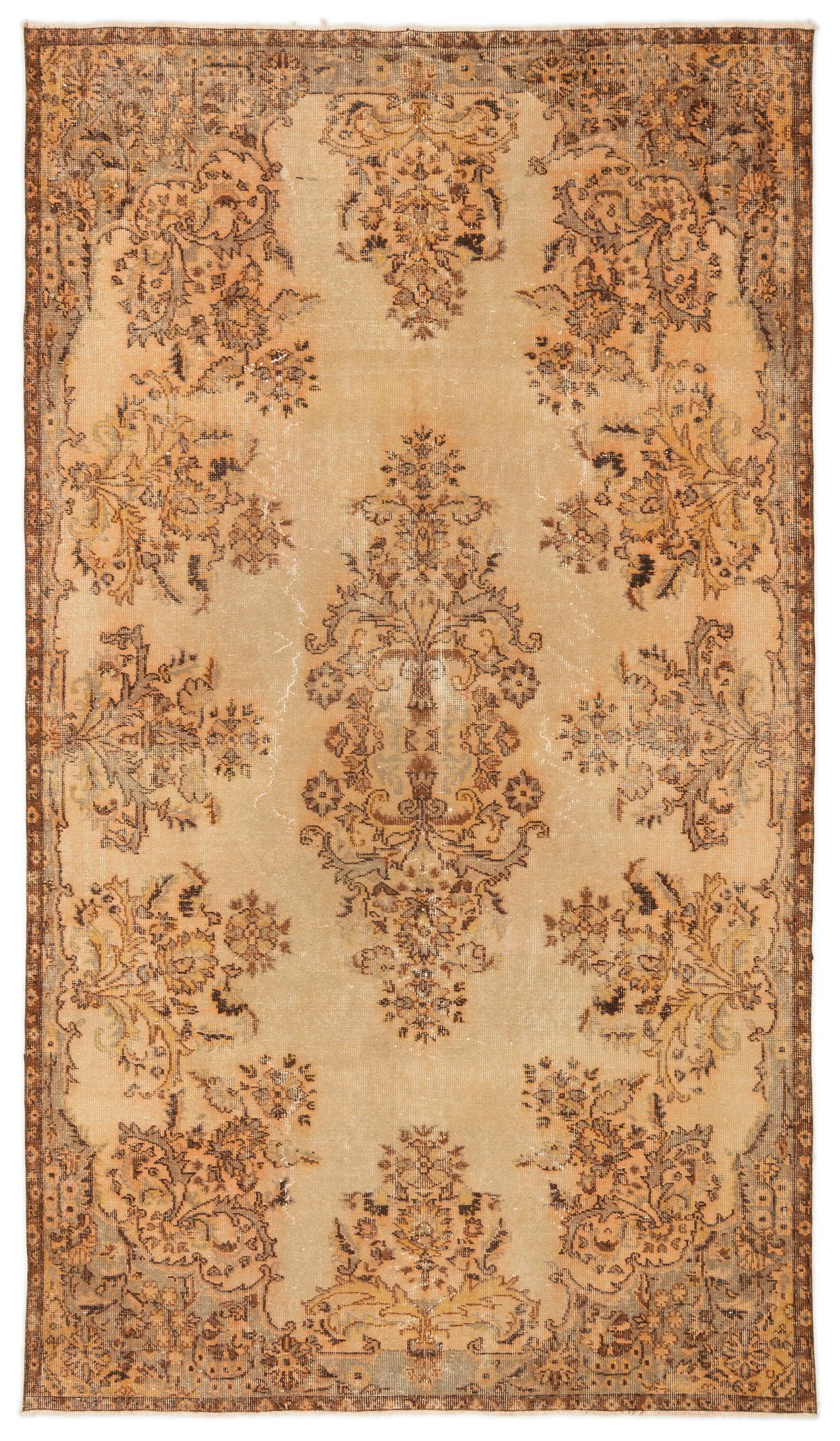 Zauneel - Vintage Medallion Rug - 5'10 X 9'10