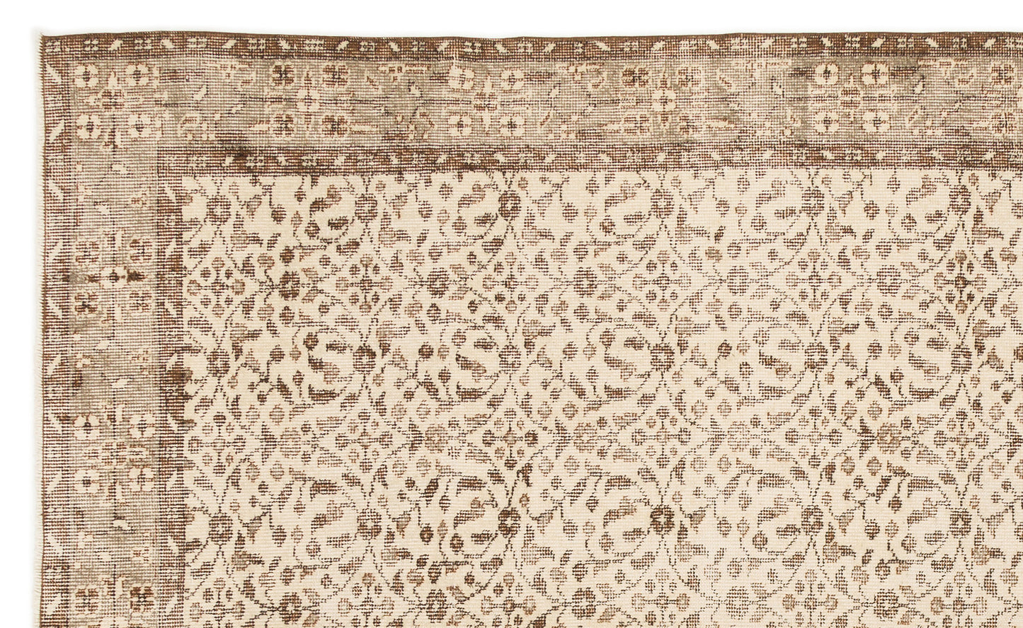 Mofius - Vintage Floral Rug - 5'8 X 9'4