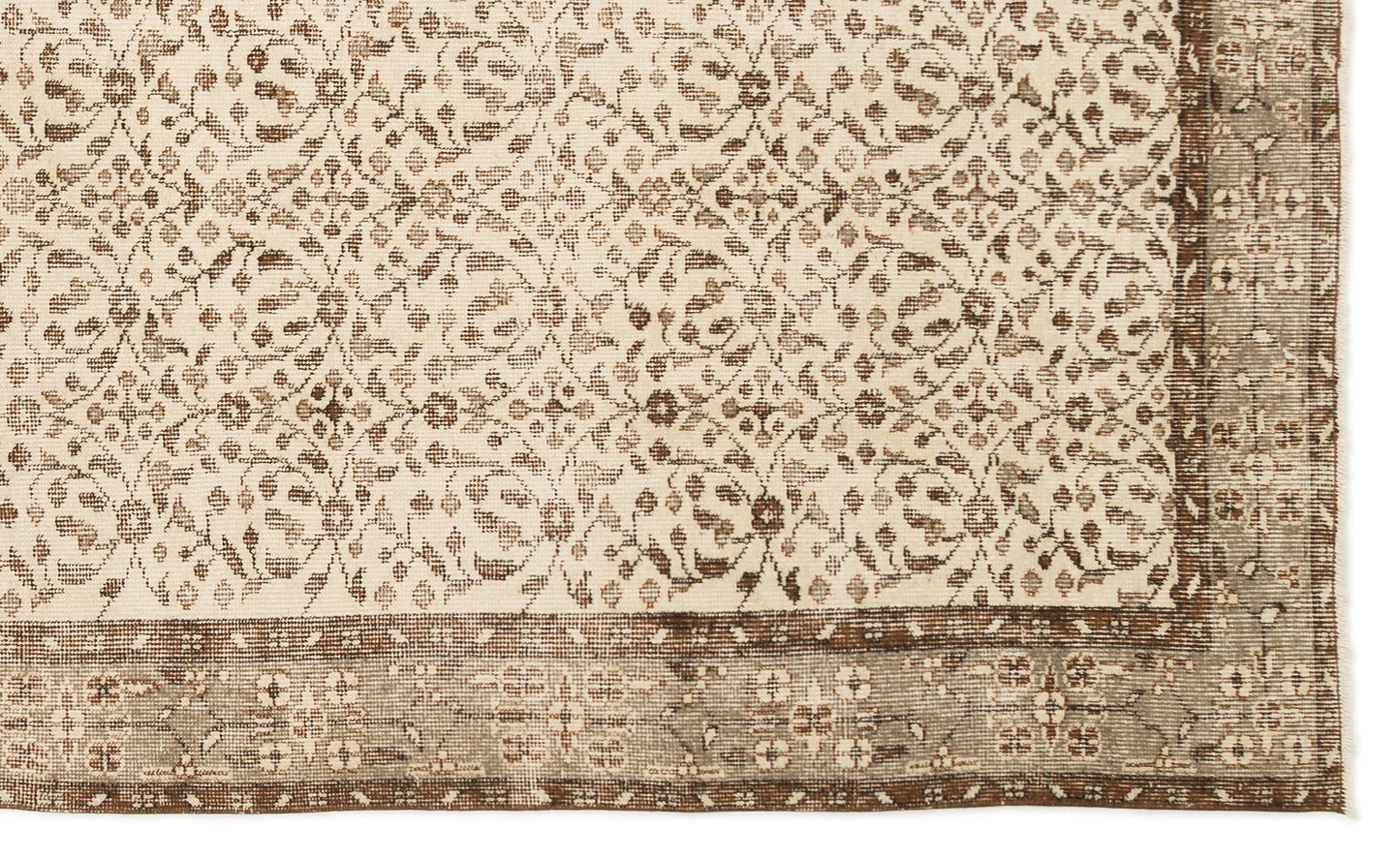 Mofius - Vintage Floral Rug - 5'8 X 9'4