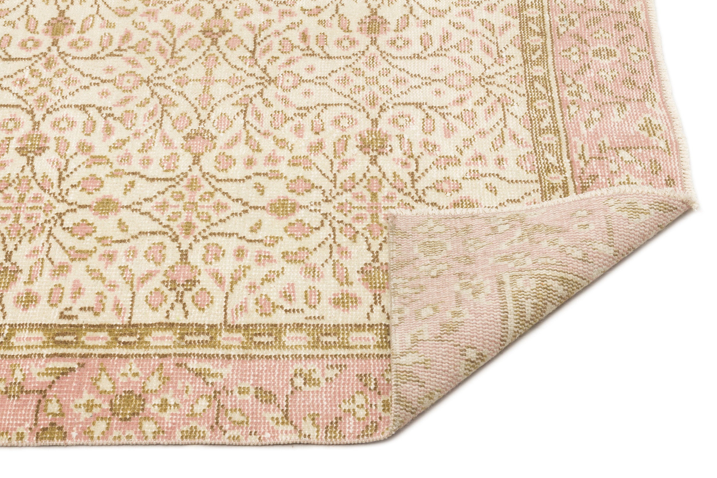 Graar - Vintage Floral Rug - 5'7 X 9'10