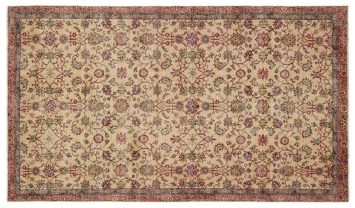 Bild 1 in Galerieansicht laden. Trosiya - Vintage Floral Rug - 5'5 X 9'6