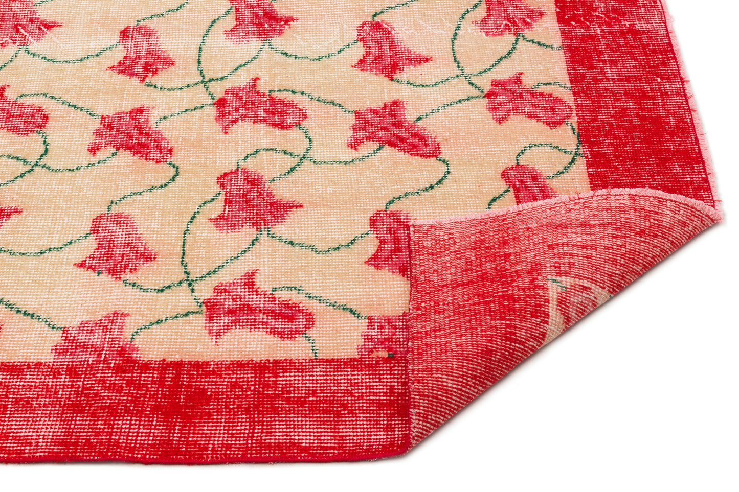 Minira - Vintage Floral Rug - 5'0 X 8'3