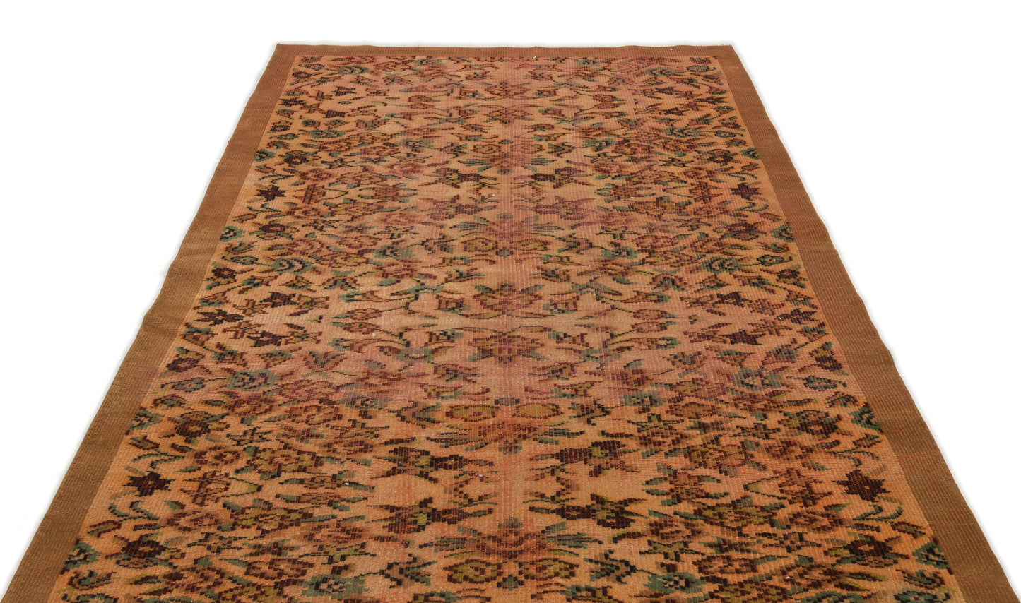 Floteus - Vintage Floral Rug - 5'6 X 8'3