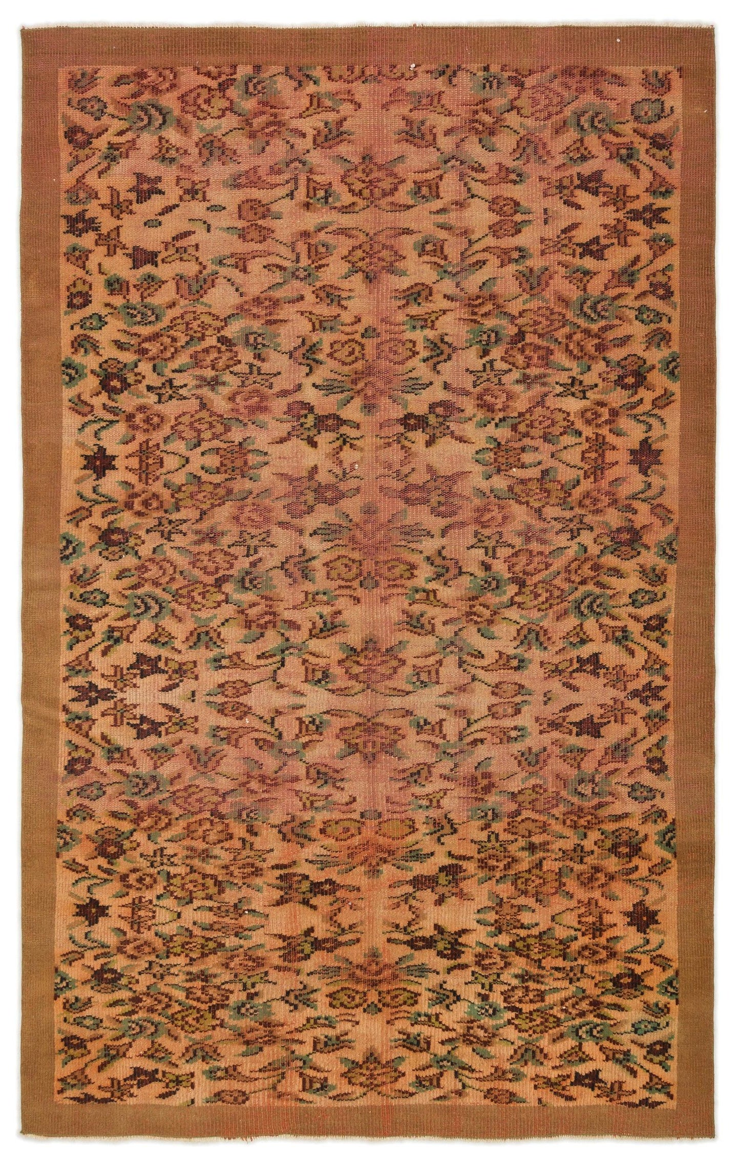 Floteus - Vintage Floral Rug - 5'6 X 8'3