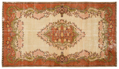 Load image 1 in gallery view. Kuluna - Vintage Medallion Rug - 5'8 X 10'0