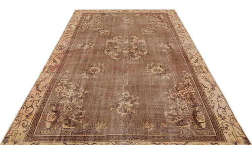 Load image 1 in gallery view. Trafaa - Vintage Medallion Rug - 6'4 X 9'8