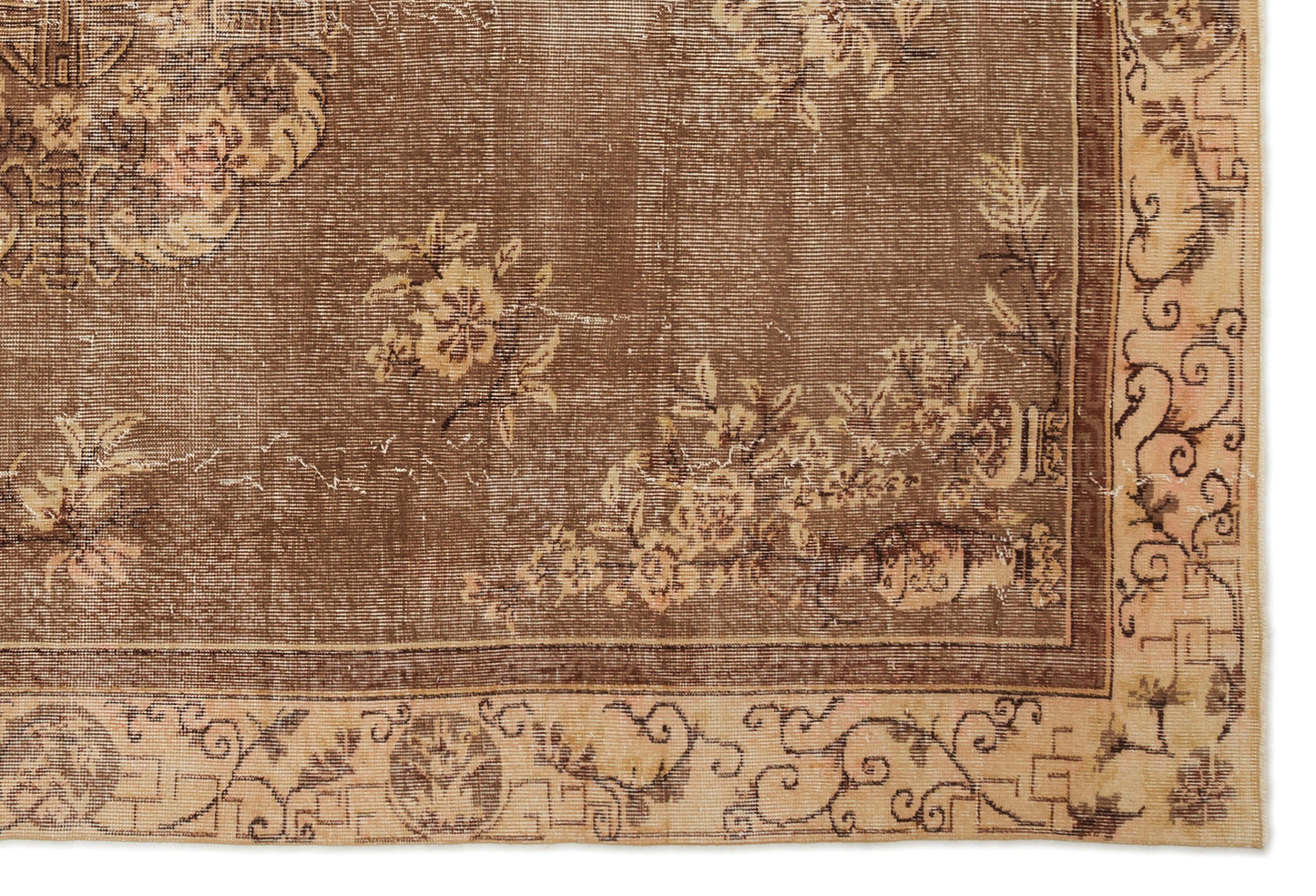 Trafaa - Vintage Medallion Rug - 6'4 X 9'8